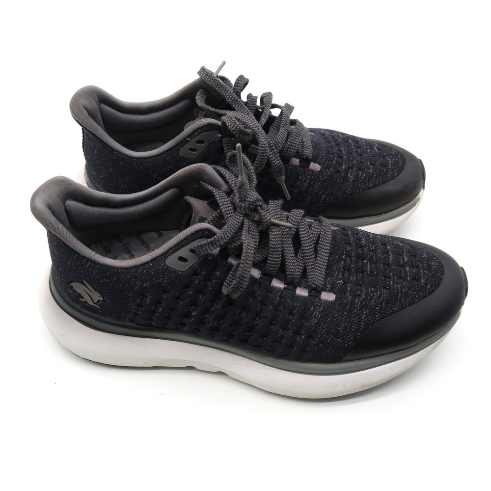 Rabbit Dream Chaser Running Shoes Womens 9 Black Grey RWSDC-1 Sneakers
